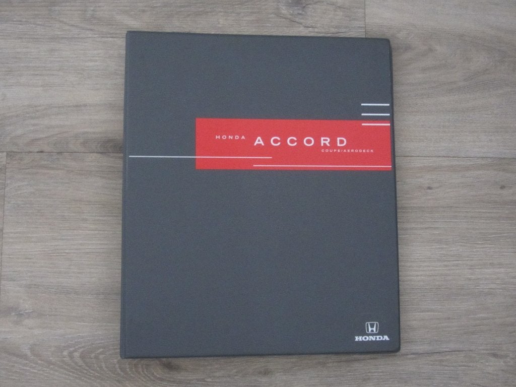 Honda Accord Coupe en Aerodeck Map, Ophalen of Verzenden, Zo goed als nieuw, Honda, Honda