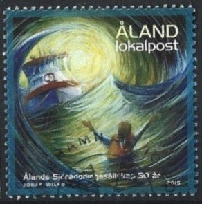 Aland SG 429 gebruikt - 30-10-2015 - 0,50, Verzenden, Finland, Gestempeld