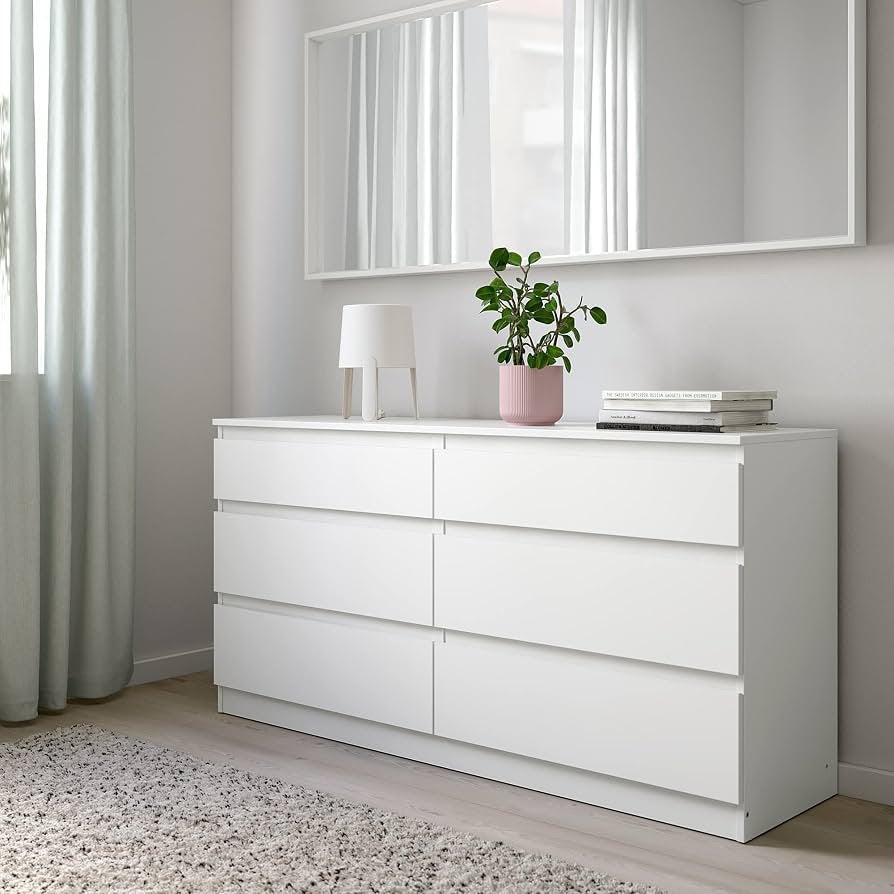 IKEA Kullen ladekast (140x40 cm), Ophalen, 100 tot 150 cm, 5 laden of meer, Zo goed als nieuw