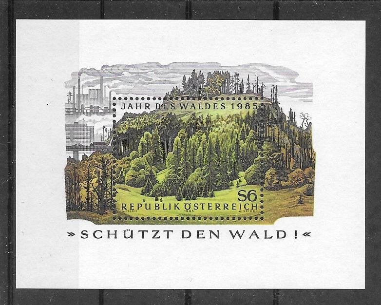 Oostenrijk 1985 Natuurbescherming - postfris, Postzegels en Munten, Postzegels | Europa | Oostenrijk, Verzenden, Postfris