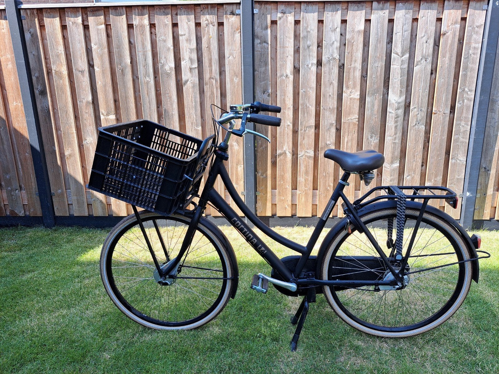Cortina U4 Transportfiets 2023 - 7 Versnellingen, Overige merken, Versnellingen, Zo goed als nieuw, Trommelrem