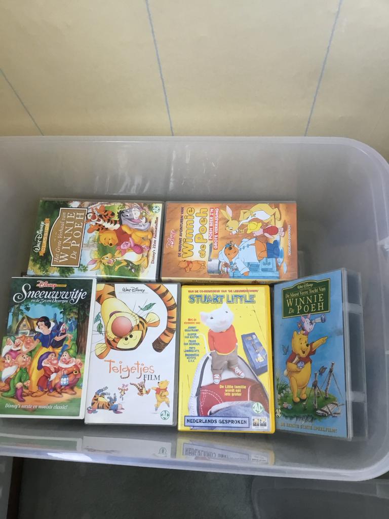 Diverse Disney VHS videobanden, Cd's en Dvd's, VHS | Kinderen en Jeugd, Alle leeftijden, Ophalen of Verzenden, Gebruikt, Tekenfilm