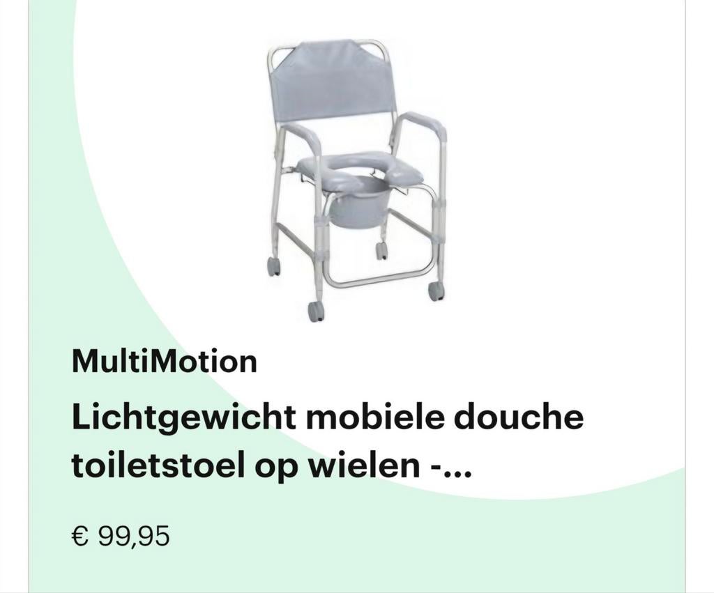 Po stoel, Ophalen, Nieuw