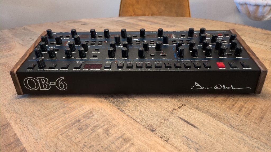 DSI  / Sequential / Oberheim OB-6 + decksaver, Muziek en Instrumenten, Synthesizers, Zo goed als nieuw, Overige aantallen, Overige merken