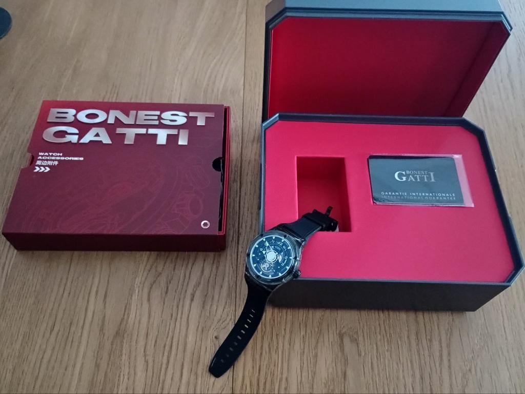 Bonest Gatti / Police X Batman Limited Edition 500 made, Sieraden, Tassen en Uiterlijk, Horloges | Heren, Ophalen of Verzenden