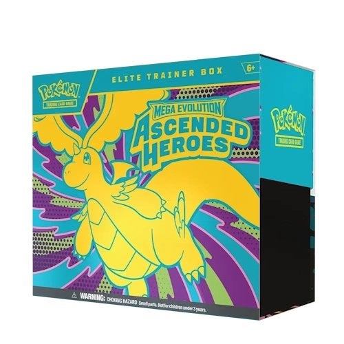 Pokémon Ascended Heroes Elite Trainer Box, Ophalen of Verzenden, Nieuw, Overige typen, Foil