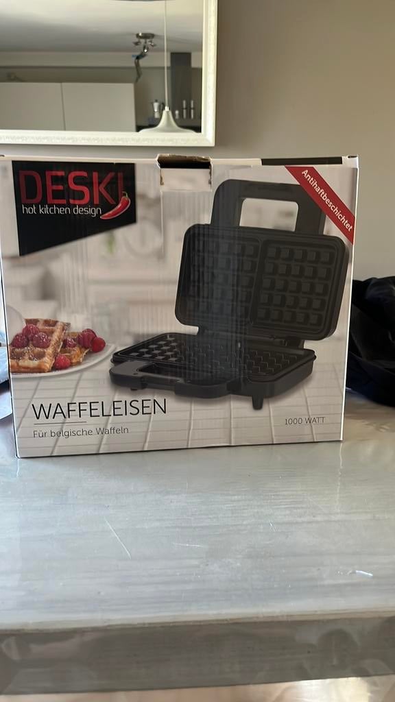 Deski wafel eizer nooit gebruikt, Ophalen of Verzenden, Nieuw