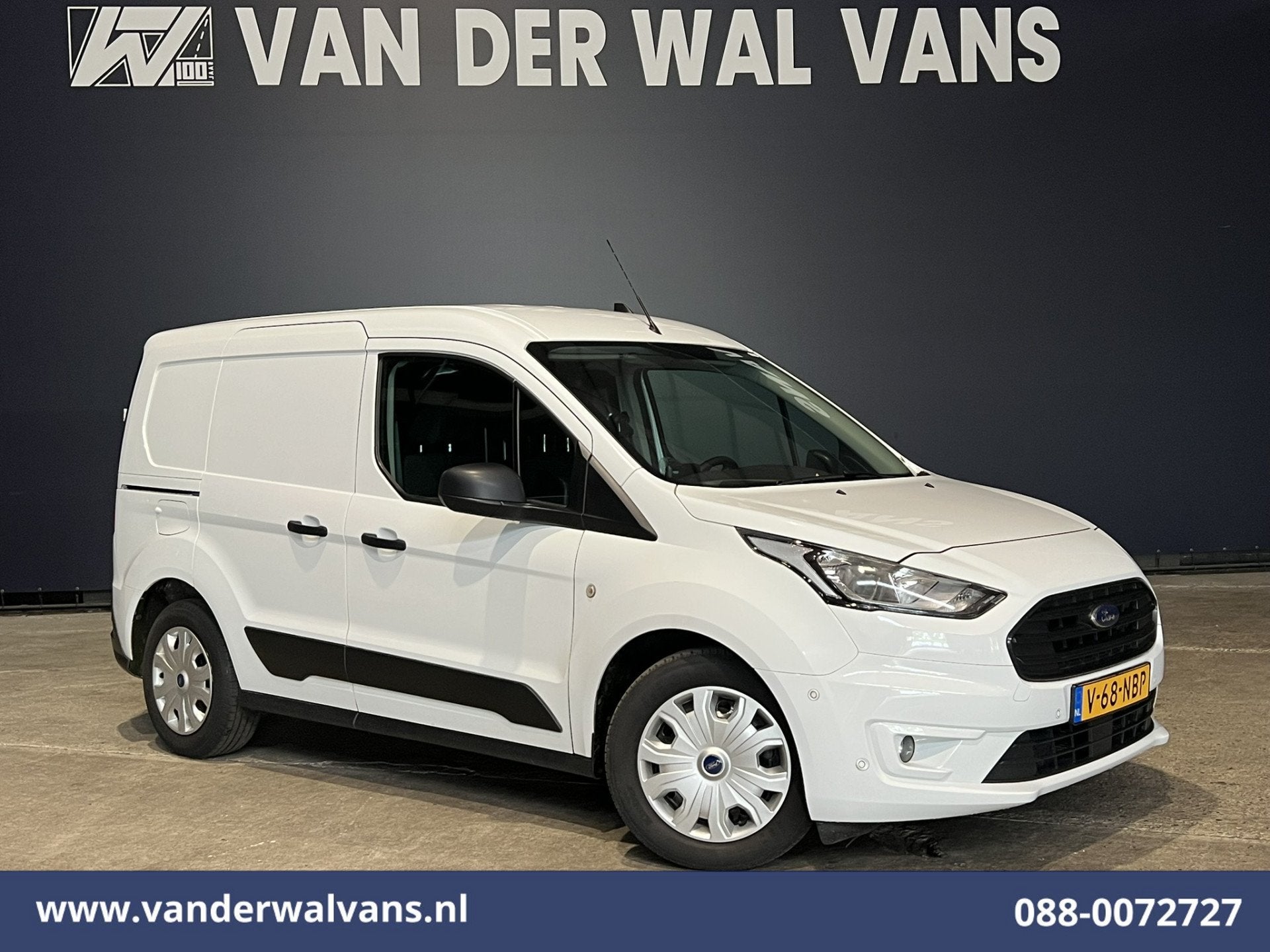 Ford Transit Connect 1.5 EcoBlue 100pk L1H1 Euro6 Airco | Ca, Voorwielaandrijving, 1350 kg, Stof, Gebruikt