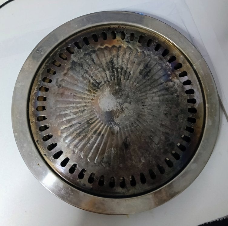 Portable BBQ plate for Gas Stove., Verzenden, Zo goed als nieuw, Onbekend