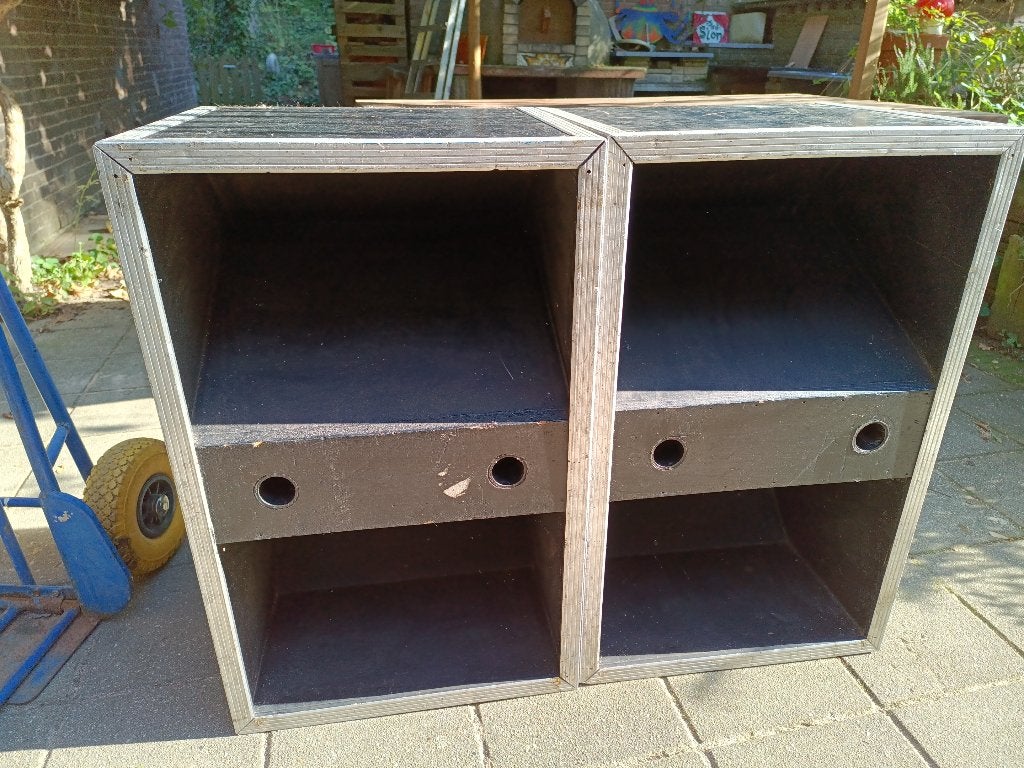 2x W-bin speaker, Gebruikt, Overige typen, Basreflex, Ophalen