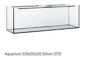volglas aquarium 150x50x50, Ophalen, Info@aquadeco.nl, Aquariummeubel, Nieuw