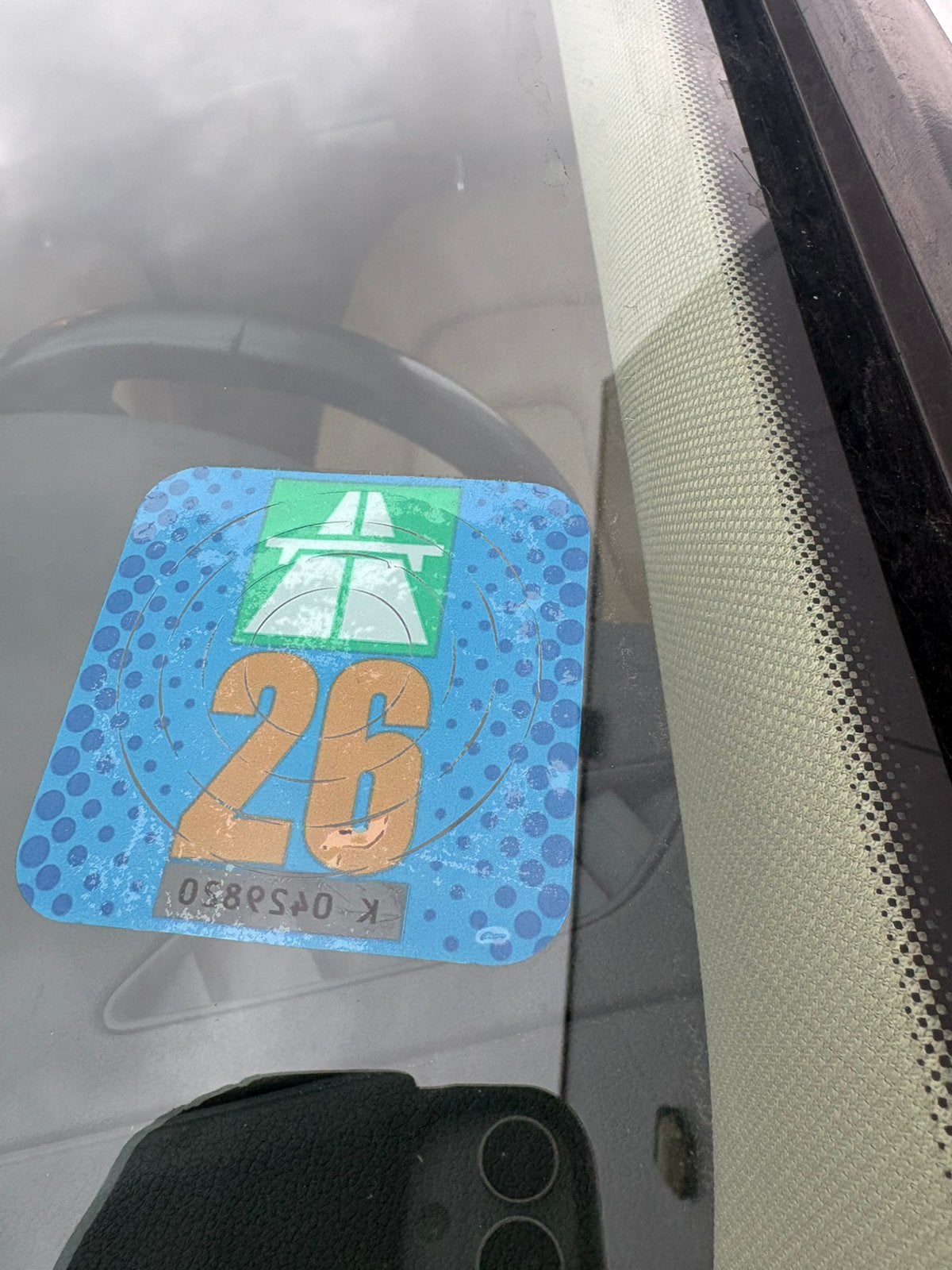Vignet Zwitserland 12,5€, Ophalen of Verzenden