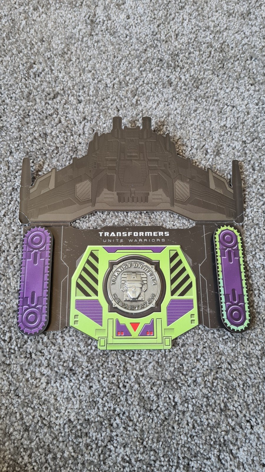 Transformers Unite Warriors UW-04 Devastator Collector Coin, Overige generaties, Verzenden, Nieuw, Decepticons