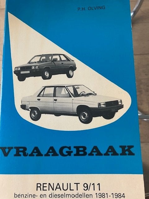Vraagbaak Renault 9 en 11 benzine en diesel . Kluwer, Verzenden