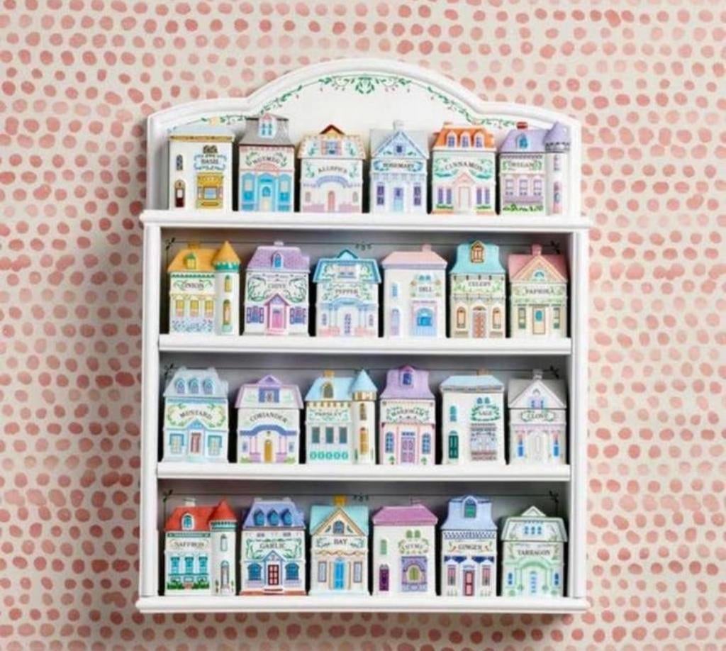 Lenox spice village 24 huisjes, complete set nieuw!, Ophalen of Verzenden