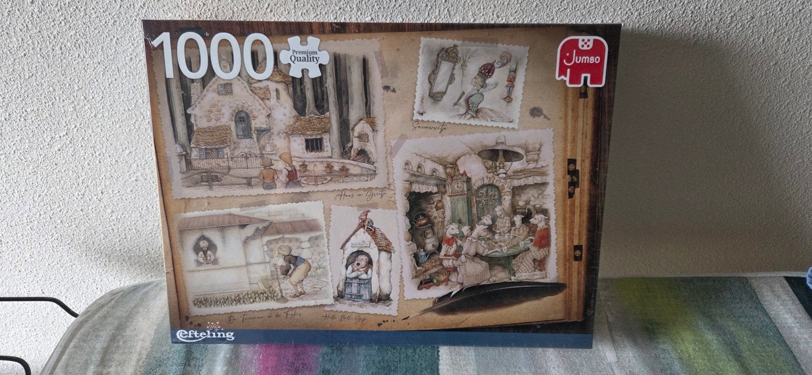 Jumbo Efteling Puzzel 1000 stukjes - nieuw, Ophalen, 500 t/m 1500 stukjes, Nieuw, Legpuzzel