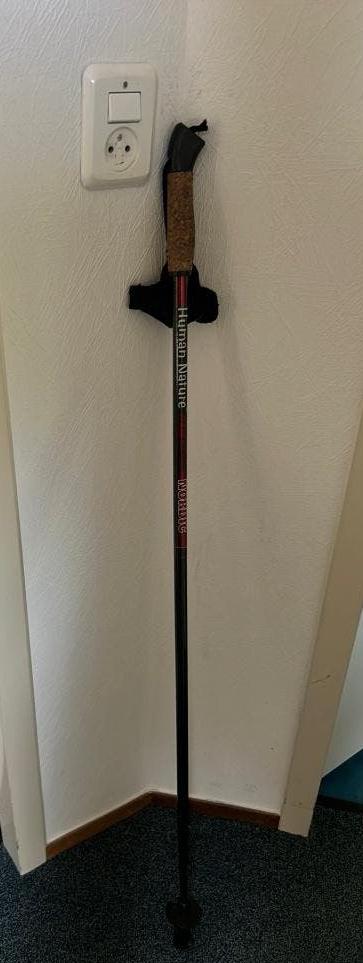 Human nature Nordic walking stick 110cm, Ophalen of Verzenden, Zo goed als nieuw, Wandelstok