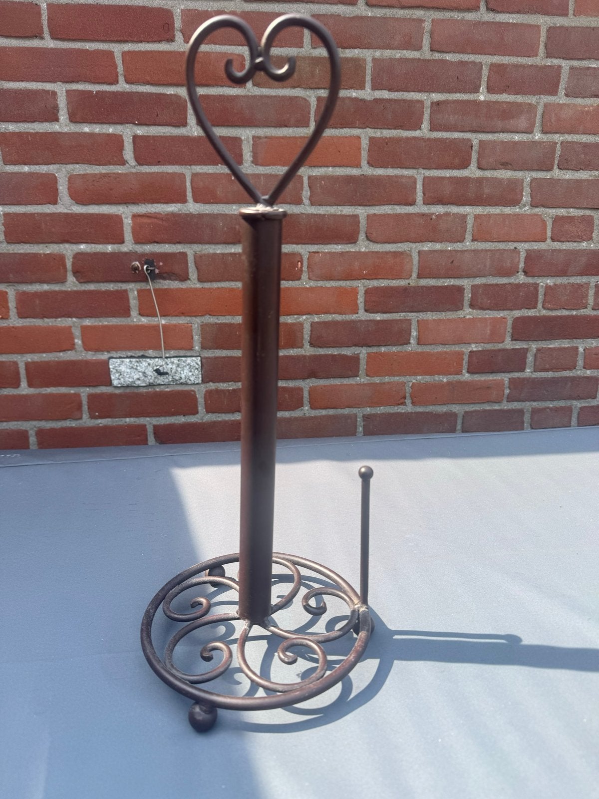 Clayre & Eef Keuken/toiletrolhouder - 42 cm hoog, Ophalen of Verzenden, Metaal, Overige typen, Gebruikt
