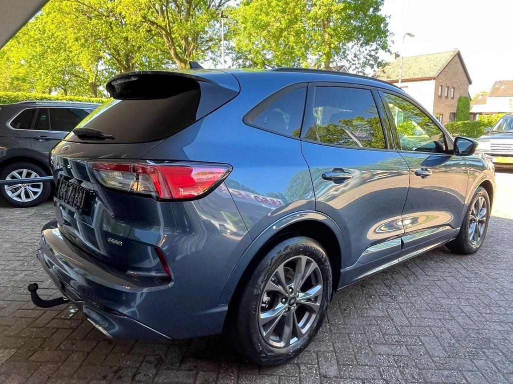 Ford Kuga 2.5 HEV ST-Line Led, Climat, Camera, Pdc, LM.., Gebruikt, 4 cilinders, Blauw, Leder