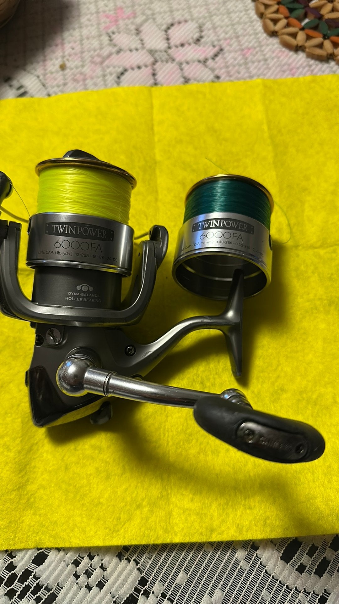 Shimano Twinpouwer 6000FA, Ophalen of Verzenden, Zo goed als nieuw, Molen