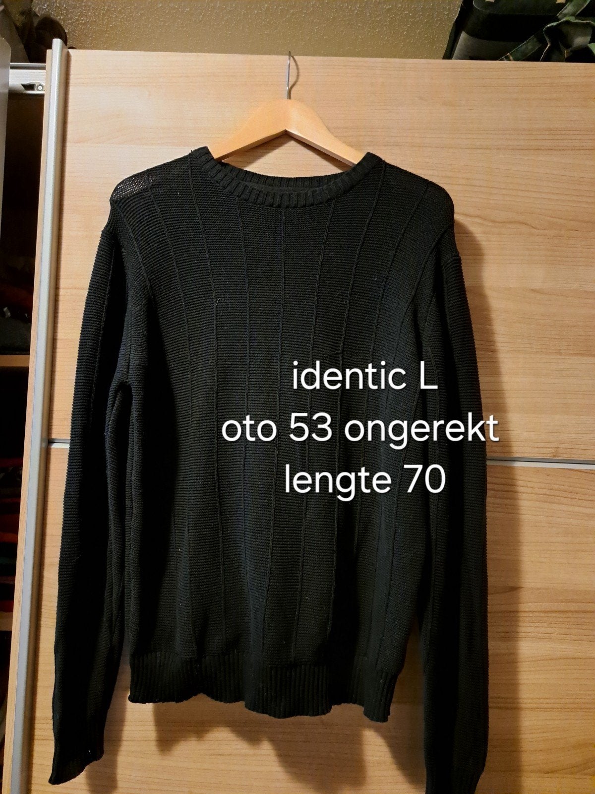 identic trui maat L zwart, Maat 52/54 (L), Zwart, Ophalen of Verzenden, Gedragen