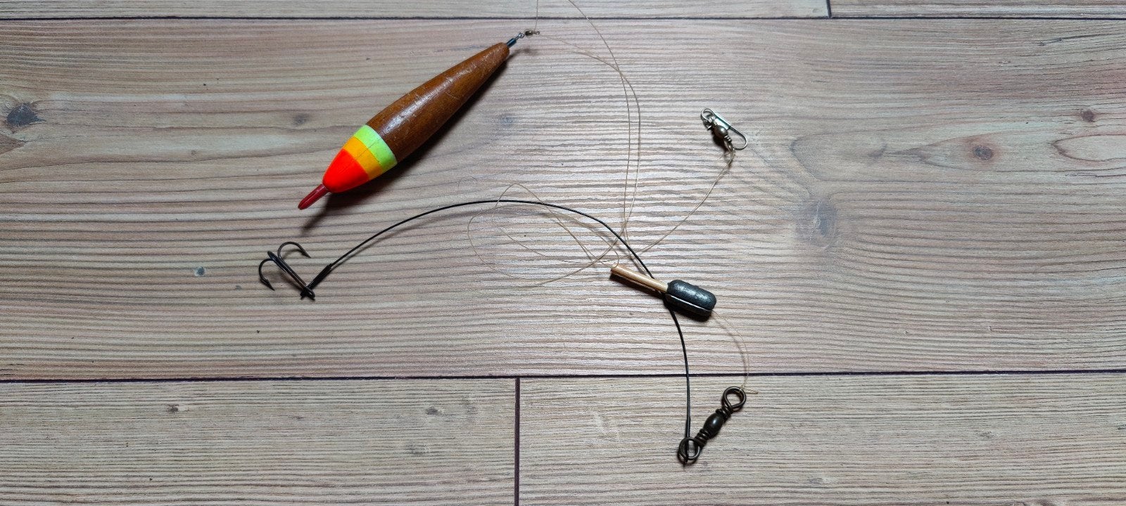 Darts AB 25gr Dobber met Lood en Haak - Visaccessoires, Ophalen of Verzenden, Gebruikt, Dobber of Lood