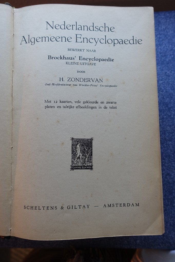 Nederlandsche Algemeene Encyclopaedie (ca. 1932), Ophalen of Verzenden, Gelezen, Algemeen, Los deel