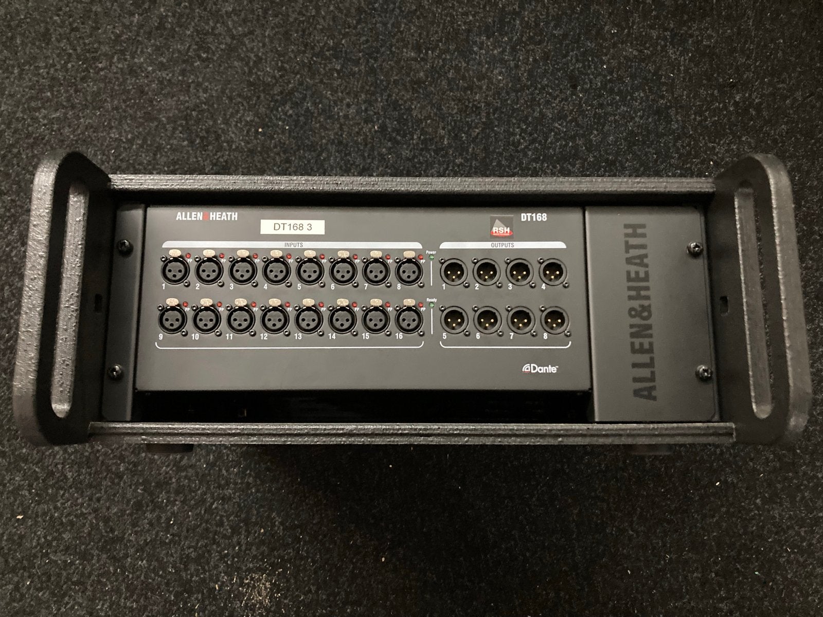 Allen & Heath DT168 Dante Audio Expander, Muziek en Instrumenten, Ophalen, Zo goed als nieuw, 20 kanalen of meer, Microfooningang