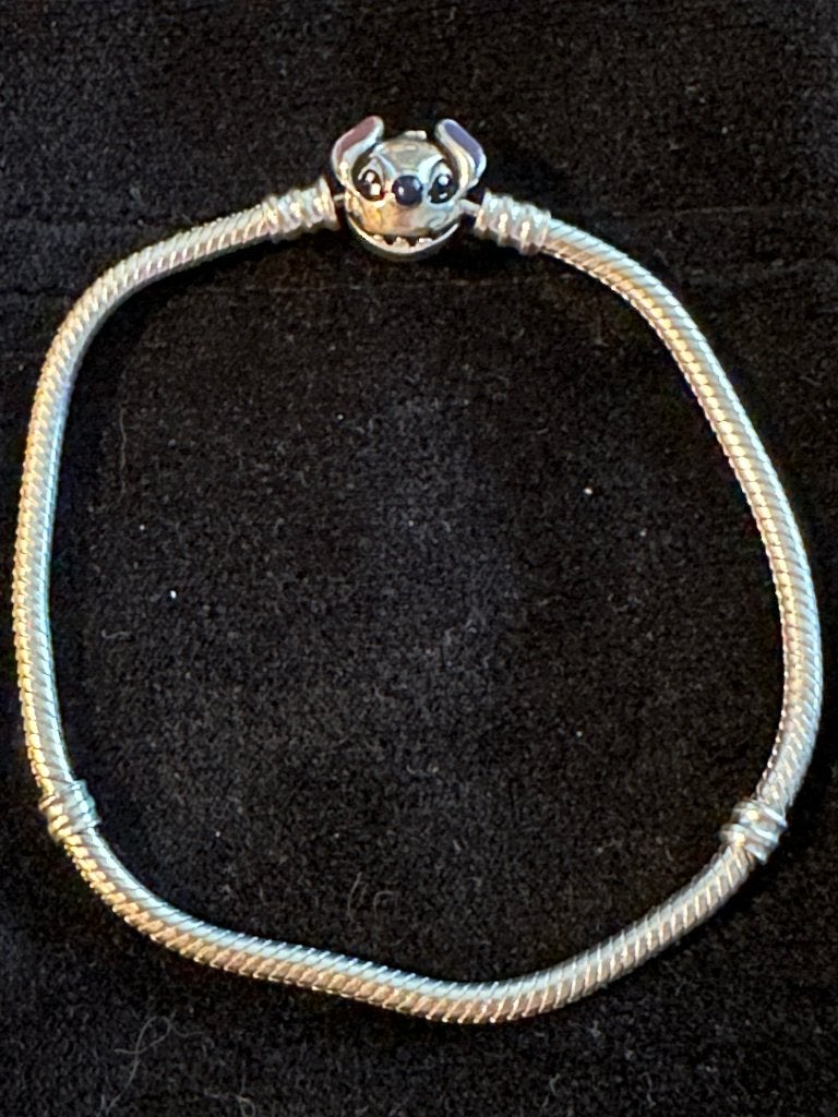 Originele Pandora armband Stitch maat geschikt voor 20 cm, Ophalen of Verzenden, Gebruikt, Zilver, Zilver