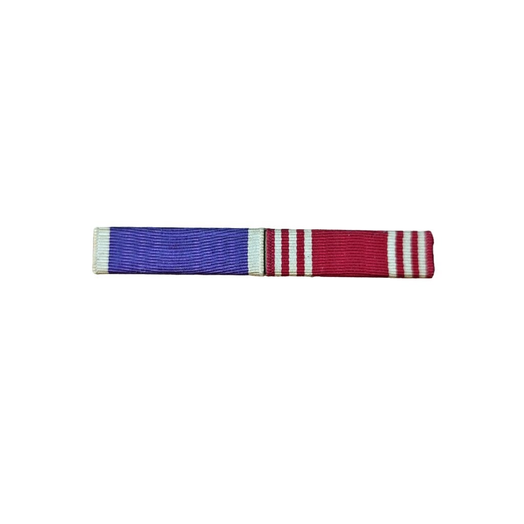 WWII US Ribbon Bar Purple Heart, Good Conduct Medal, Ophalen of Verzenden, Amerika, Embleem of Badge