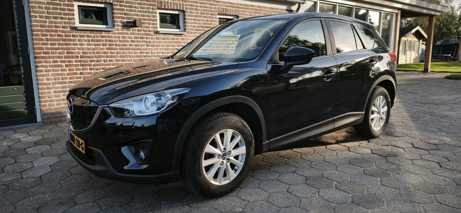 Mazda CX-5 2.0 118KW 4WD AUT 2013 Zwart, Auto's, Automaat, 1800 kg, Zwart, 4 cilinders