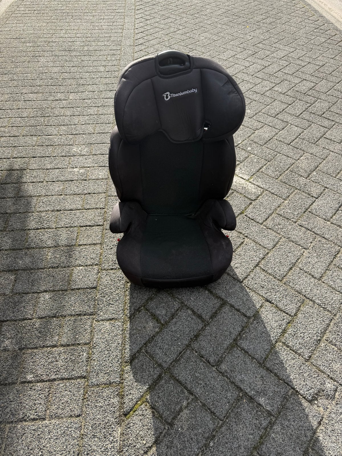 Titaniumbaby autostoelverhoger, 15 t/m 36 kg, Zijbescherming, Ophalen, Overige merken
