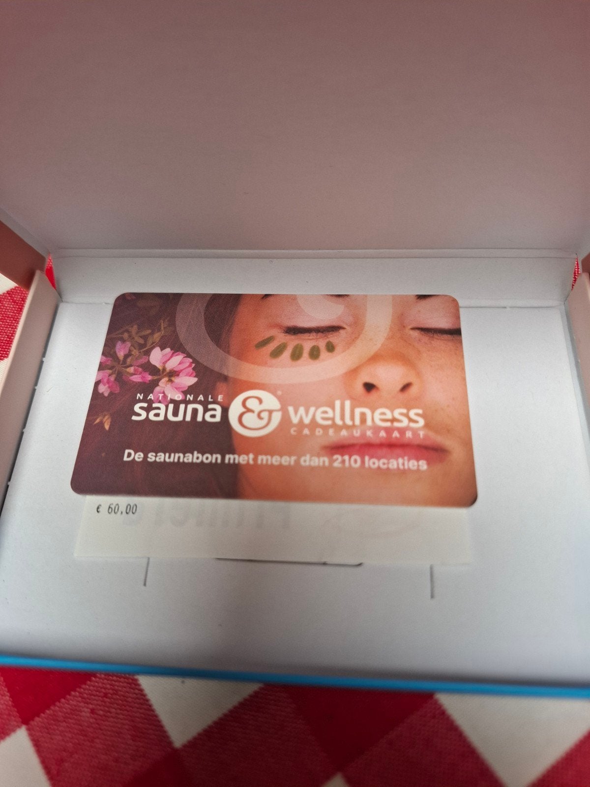 Cadeau bon wellness, Eén persoon, Cadeaubon, Spa of Sauna