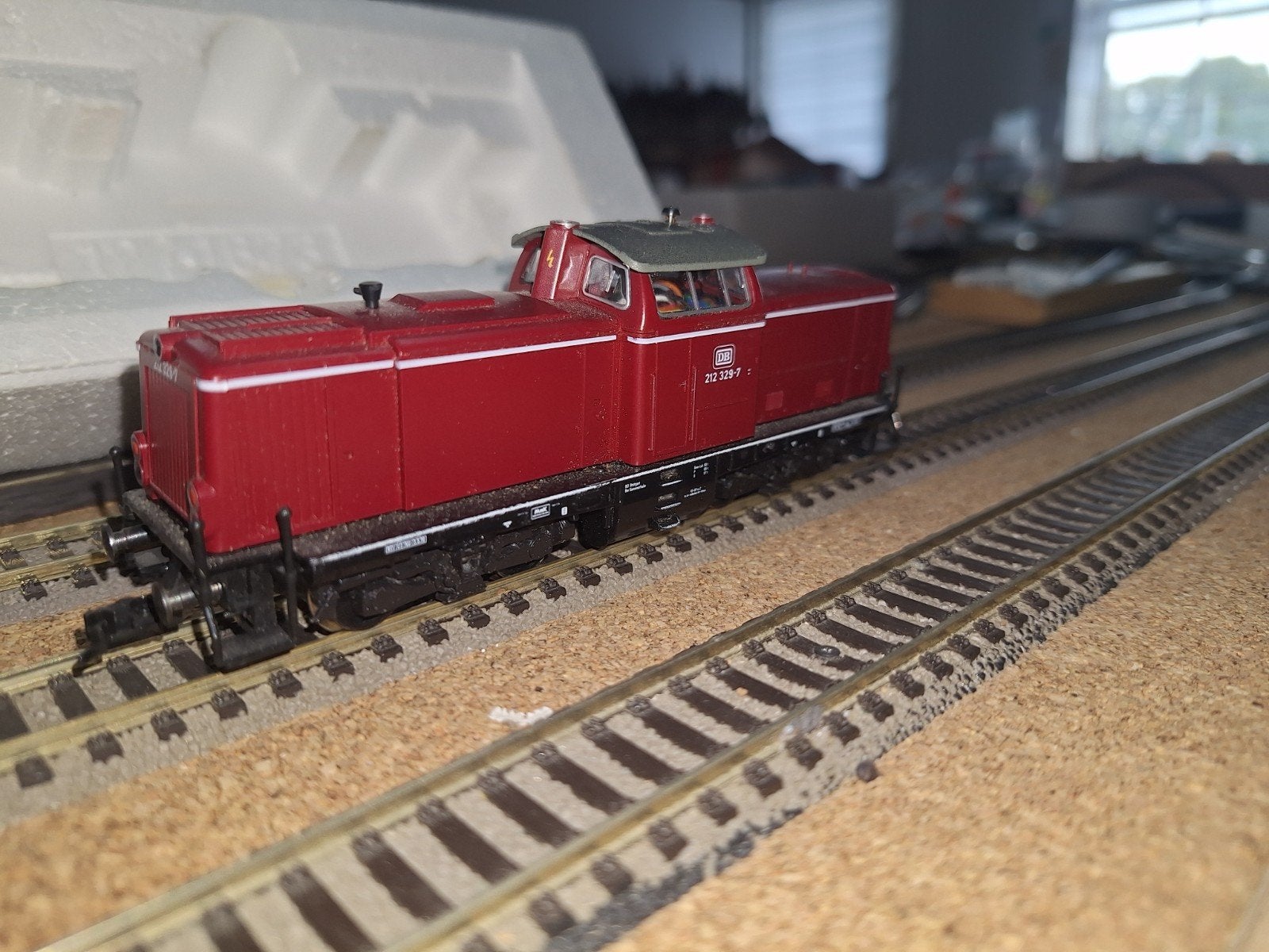 Fleischmann Digitale HO V100 Locomotief met Verlichting, Gebruikt, Fleischmann, Ophalen of Verzenden, Gelijkstroom