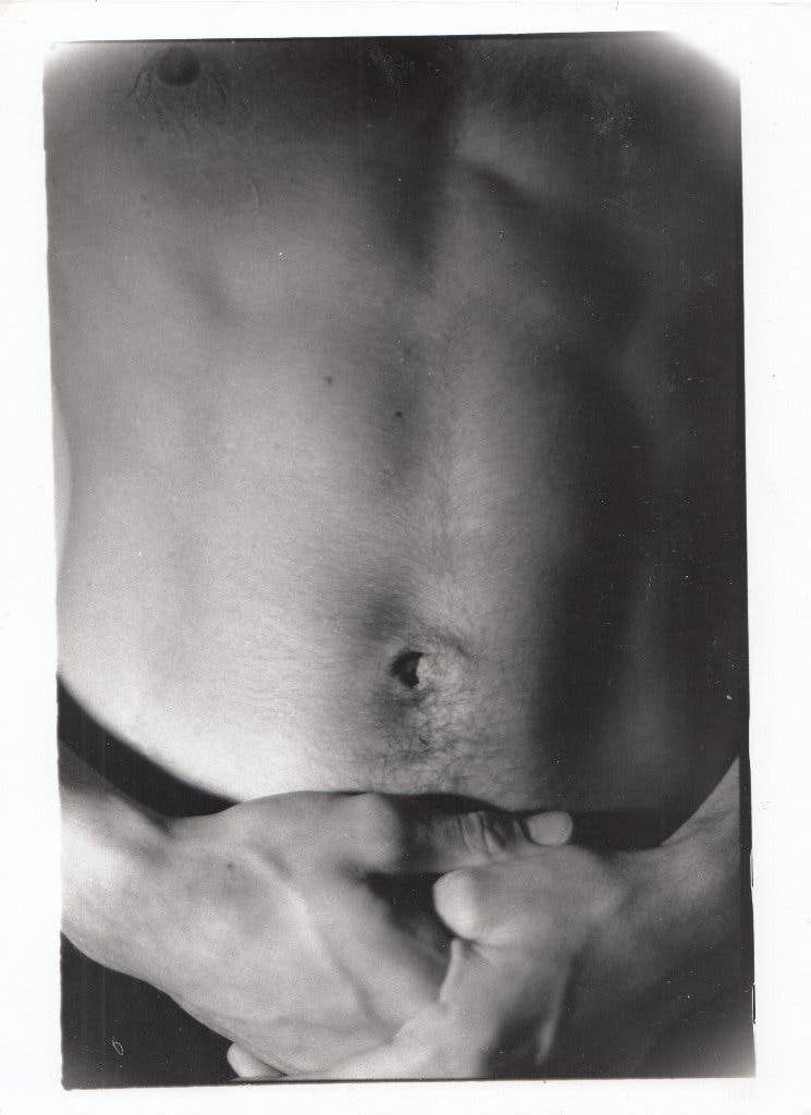 Mannelijk torso naakt jaren 80-90 foto, Antiek en Kunst, Ophalen of Verzenden, Foto, Fotografie
