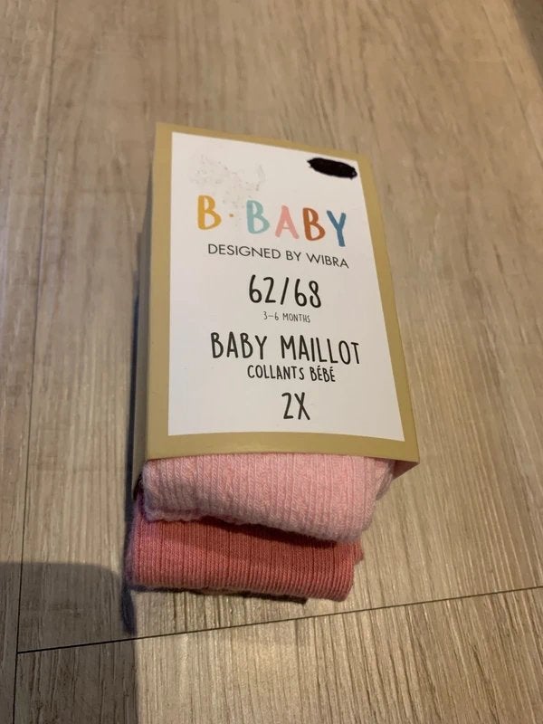 Nieuw / Wibra 2-pack maillots 62/68, Ophalen of Verzenden, Nieuw, Meisje, Overige typen
