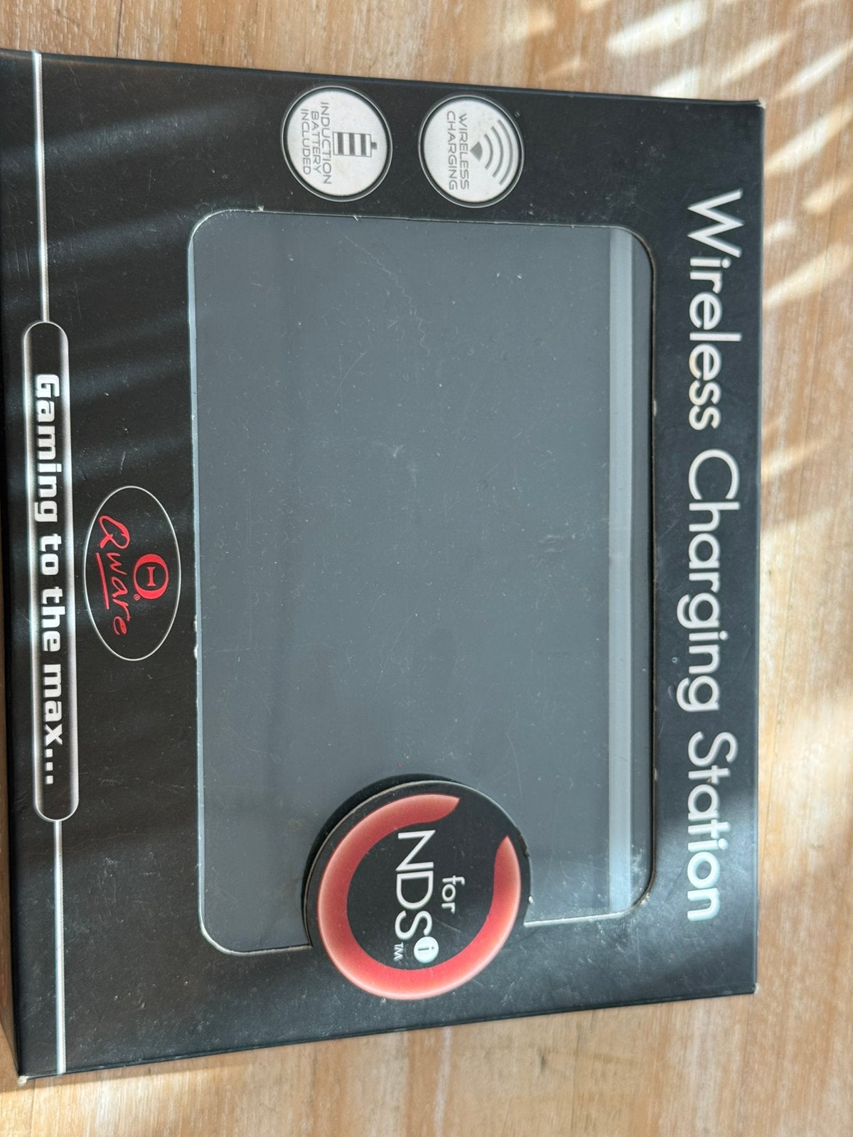 Qware Wireless Charging Station voor Nintendo DS, Spelcomputers en Games, Overige modellen, Qware, Zwart, Qware