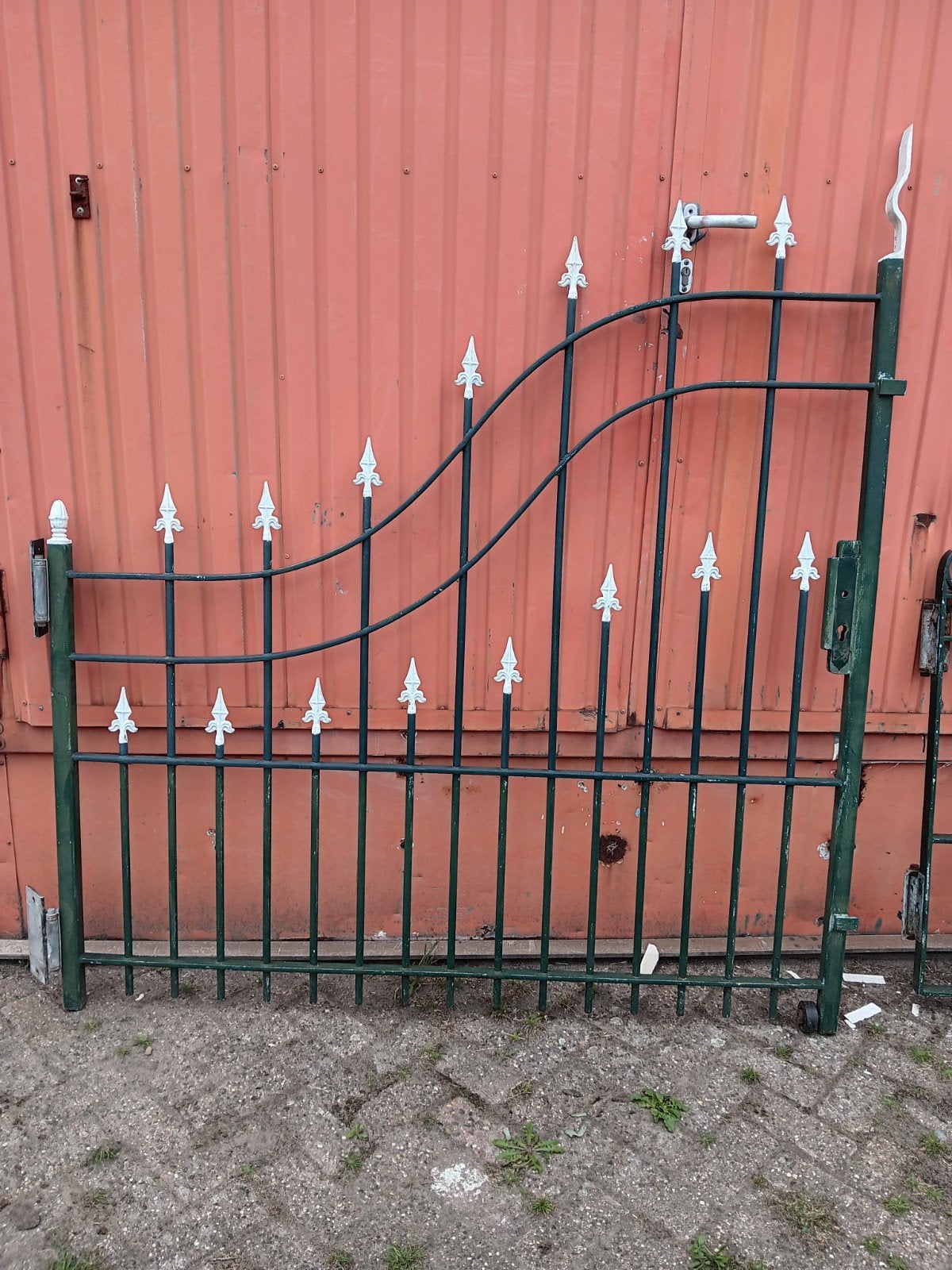 stalen hekwerk, Ophalen, Gebruikt, IJzer, Sierhekwerk