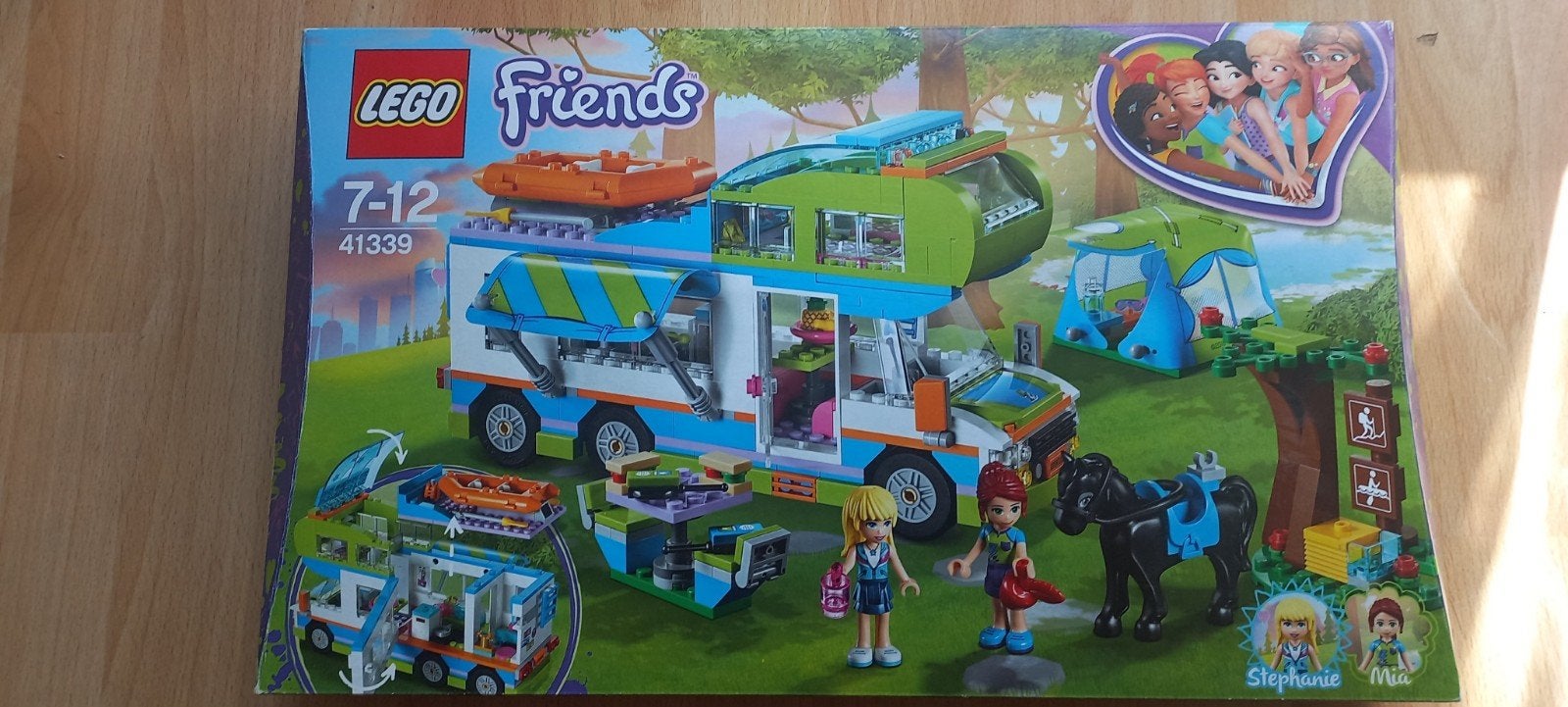 LEGO Friends 41339 Mia's Campervan - Zo goed als nieuw, Kinderen en Baby's, Ophalen of Verzenden, Zo goed als nieuw, Overige merken