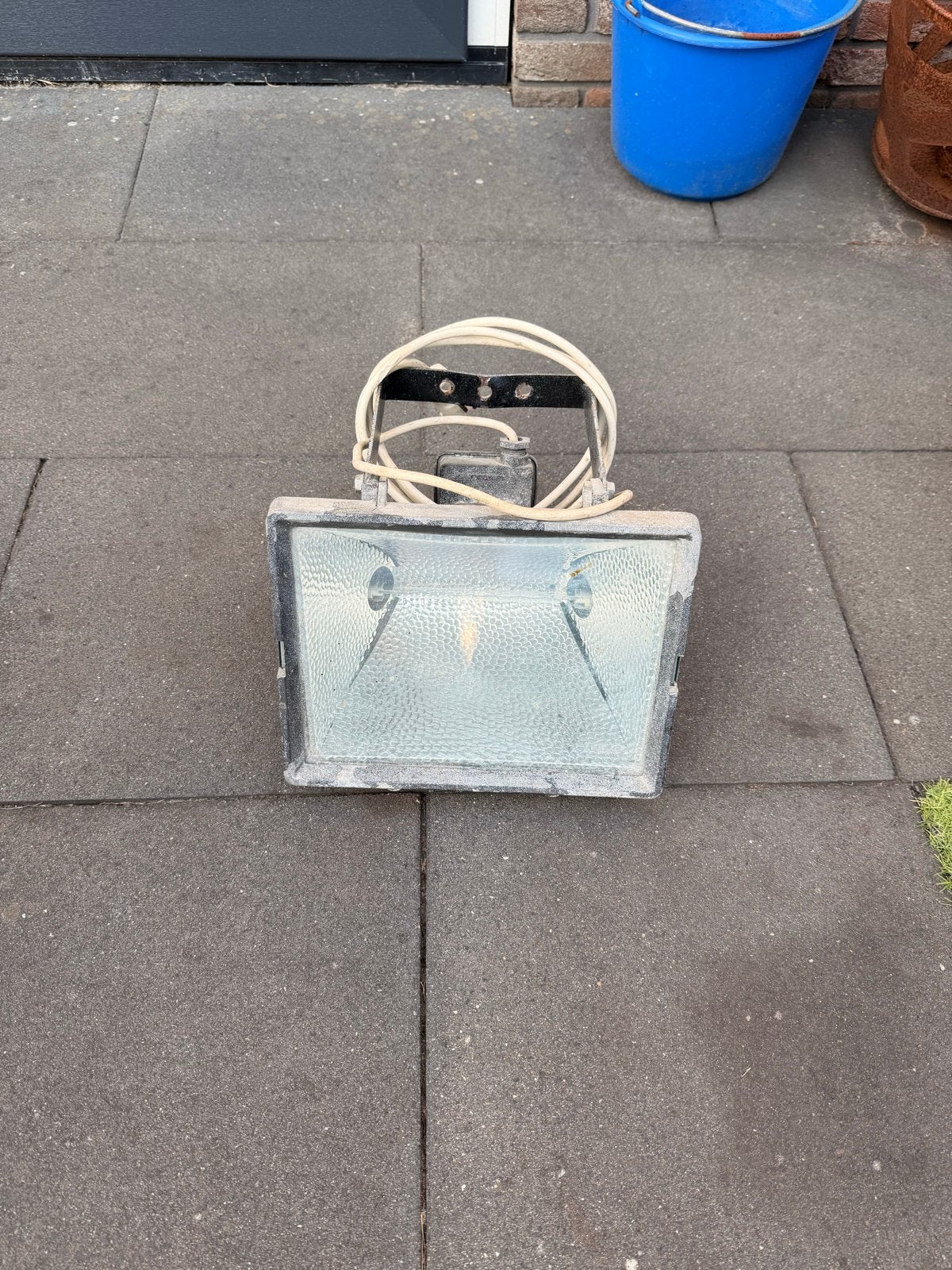 Gebruikte bouwlamp / breedstraler 1000W, Doe-het-zelf en Verbouw, Bouwverlichting, Ophalen of Verzenden, Gebruikt, 500 watt of meer