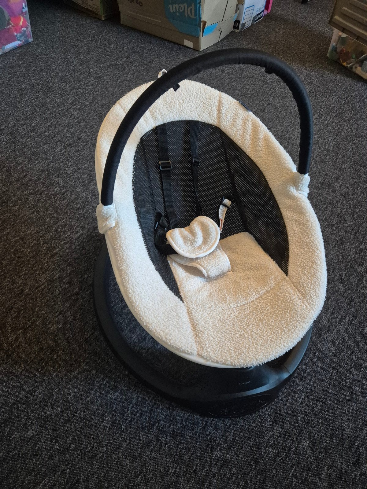 Luvion elektrische babyschommel / wipwap., Kinderen en Baby's, Ophalen, Gebruikt