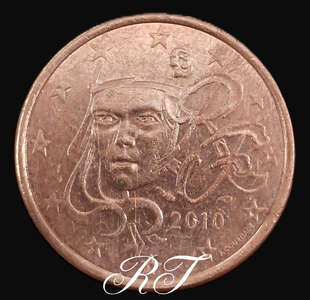 Franse 5 euro cent uit 2010., Ophalen of Verzenden, Frankrijk, 5 cent, Losse munt