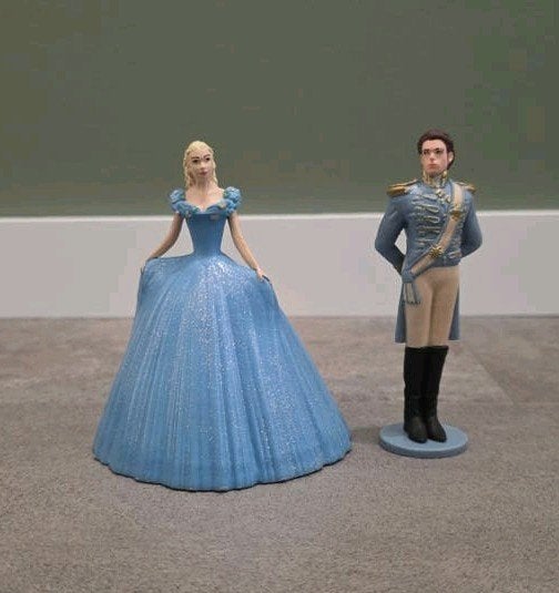 Disney Bullyland Assepoester Cinderella poppetjes figuren, Verzamelen, Disney, Ophalen of Verzenden, Zo goed als nieuw