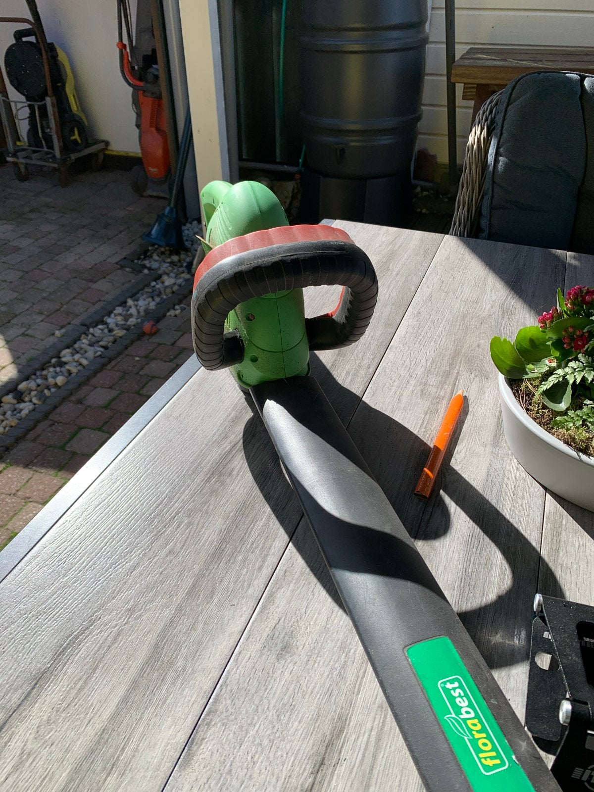 Florabest Elektrische Heggenschaar FHT 600 A1, Ophalen, Gebruikt, Elektrisch