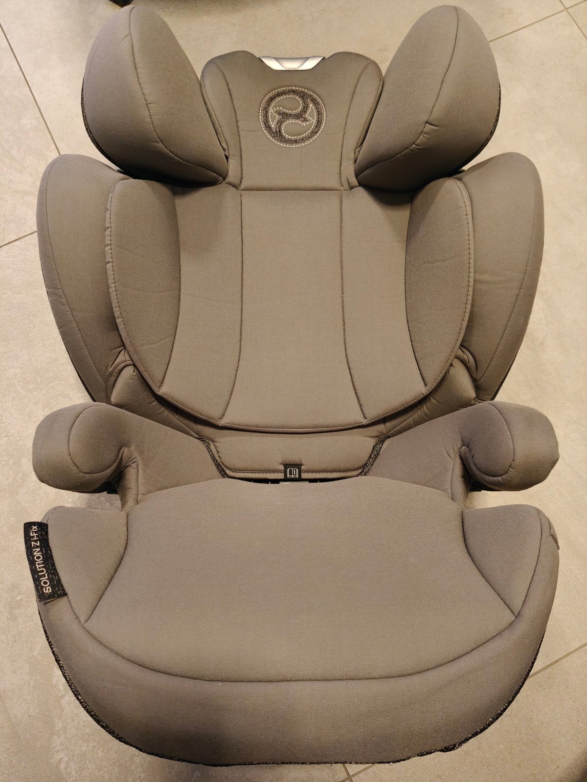 Cybex Solution Z i-Fix autostoel - Grijs 3-12jaar, Autogordel of Isofix, 15 t/m 36 kg, Zo goed als nieuw, Verstelbare rugleuning