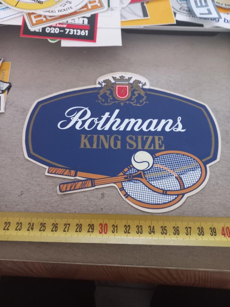 Rothmans king size, Ophalen of Verzenden, Zo goed als nieuw