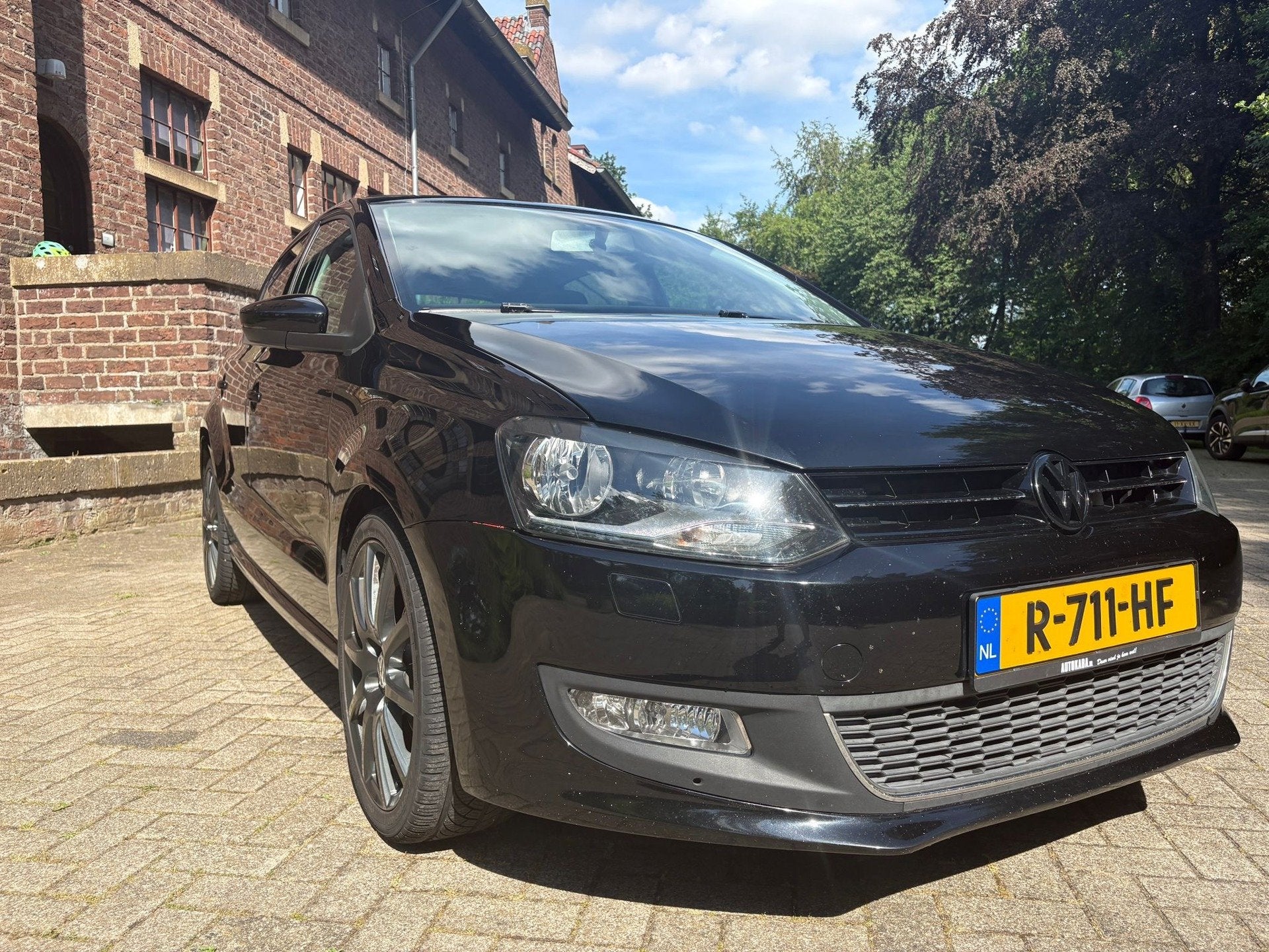Volkswagen Polo 1.2 TSI Highline Heerlijke Volle Auto Pano,6, Voorwielaandrijving, Stof, Zwart, 988 kg