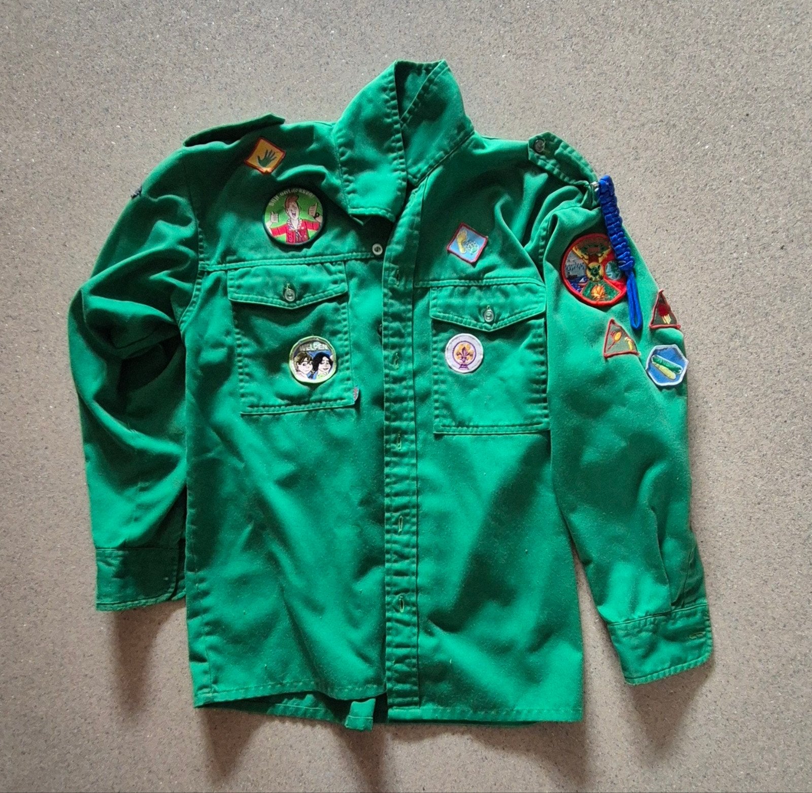scouting blouse mt140 (welpen), Ophalen of Verzenden, Gebruikt, Kleding
