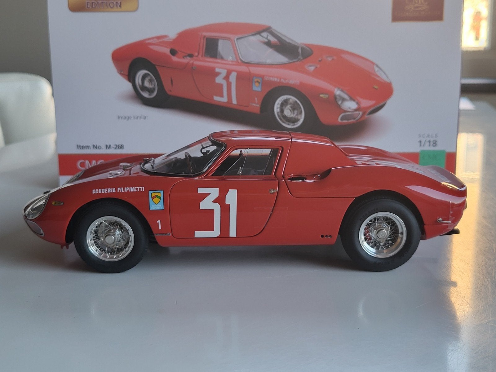 1:18 CMC Ferrari 250 LM Winner Monza 1964 #36/1500, BBR, Auto, Autoart, Exoto