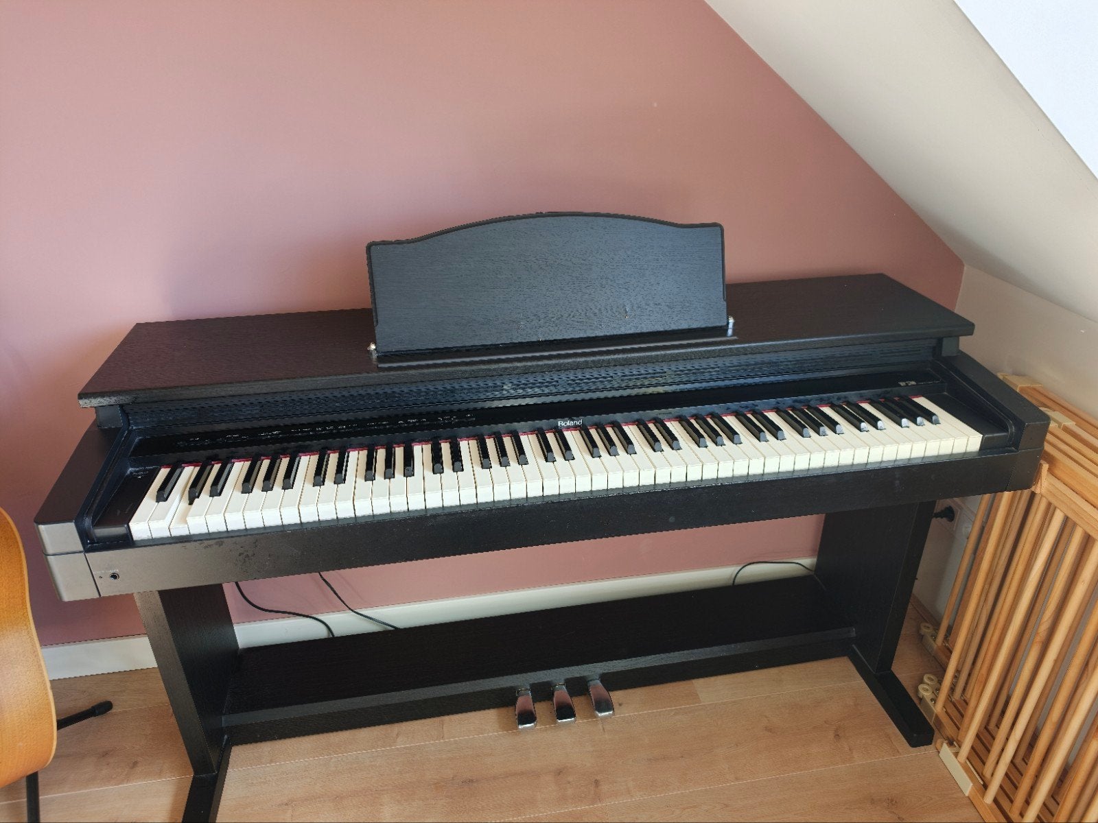 Roland HP-2700 digitale piano – 88 toetsen, Ophalen, Gebruikt, Zwart